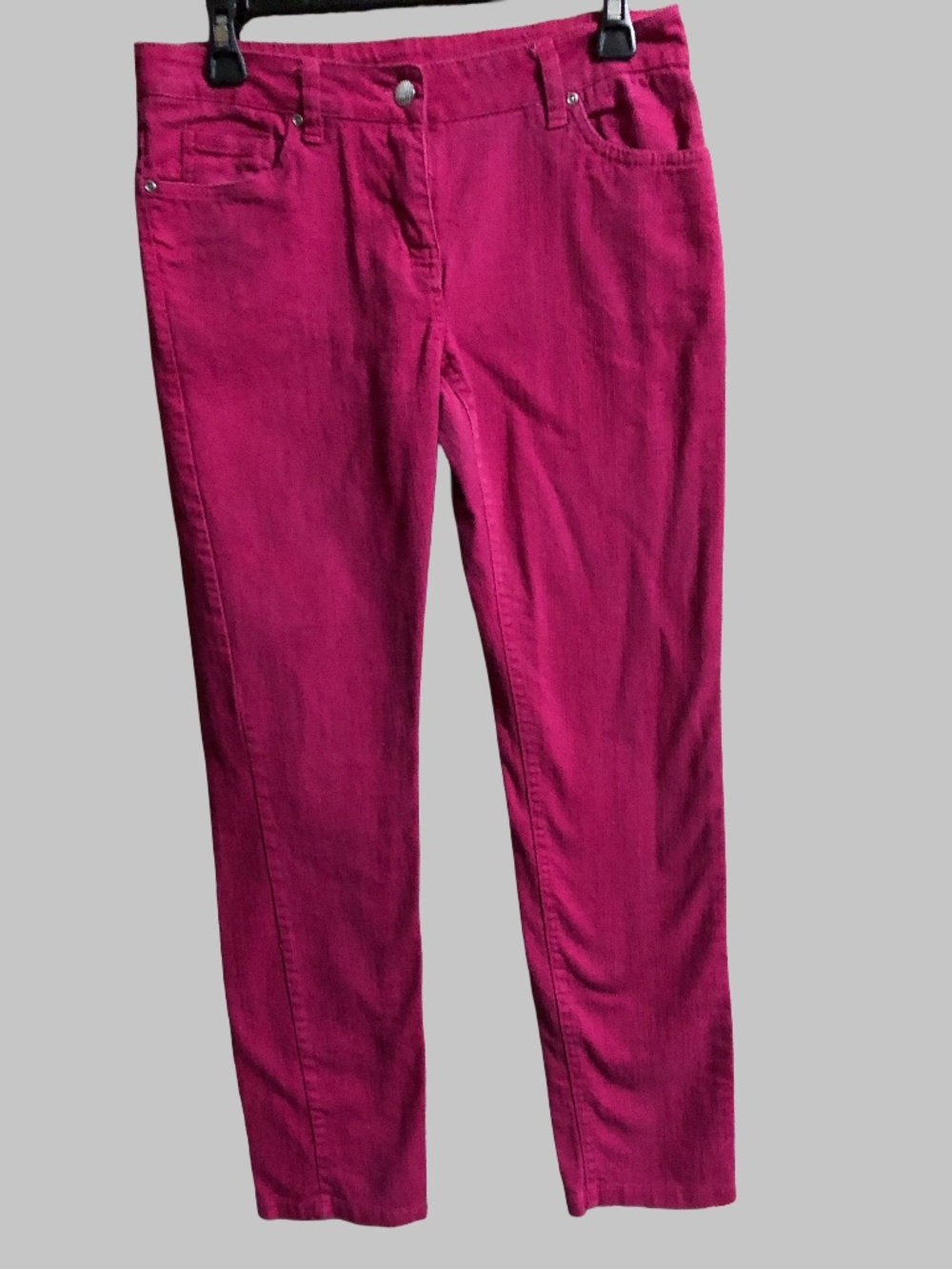 Gold Flava Pink Low Rise Skinny Jeans Size 10 Vibrant Fuchsia Stretch